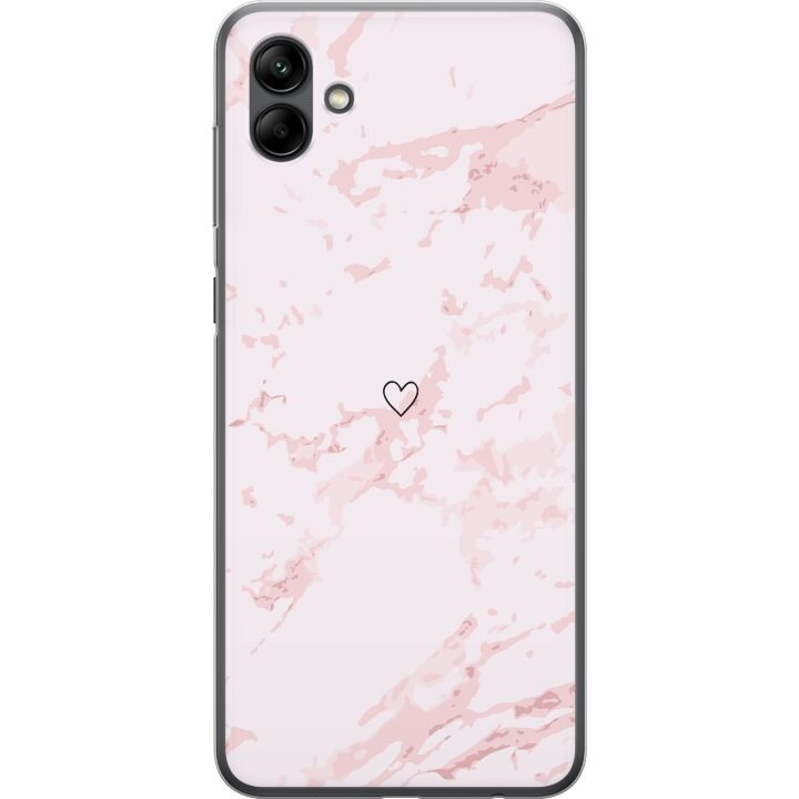 Mobilskal till Samsung Galaxy A05 med Rosa Hjärta motiv i gruppen SMARTPHONE & SURFPLATTOR / Mobilskydd / Samsung hos TP E-commerce Nordic AB (A58414)