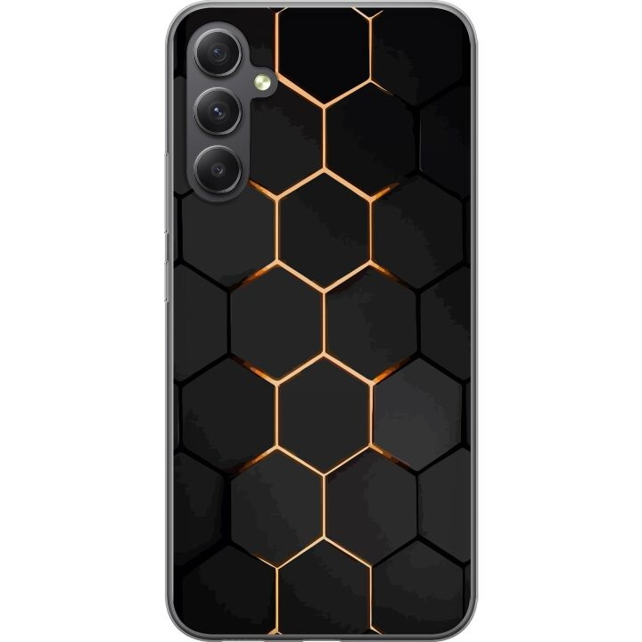 Mobilskal till Samsung Galaxy A05s med Lyxigt Mönster motiv i gruppen SMARTPHONE & SURFPLATTOR / Mobilskydd / Samsung hos TP E-commerce Nordic AB (A58470)