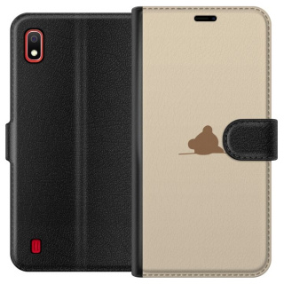 Plånboksfodral till Samsung Galaxy A10 med Nalle motiv
