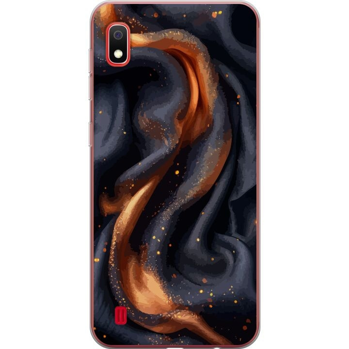 Mobilskal till Samsung Galaxy A10 med Eldigt silke motiv i gruppen SMARTPHONE & SURFPLATTOR / Mobilskydd / Samsung hos TP E-commerce Nordic AB (A58500)