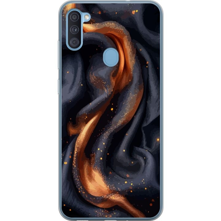 Mobilskal till Samsung Galaxy A11 med Eldigt silke motiv i gruppen SMARTPHONE & SURFPLATTOR / Mobilskydd / Samsung hos TP E-commerce Nordic AB (A58554)