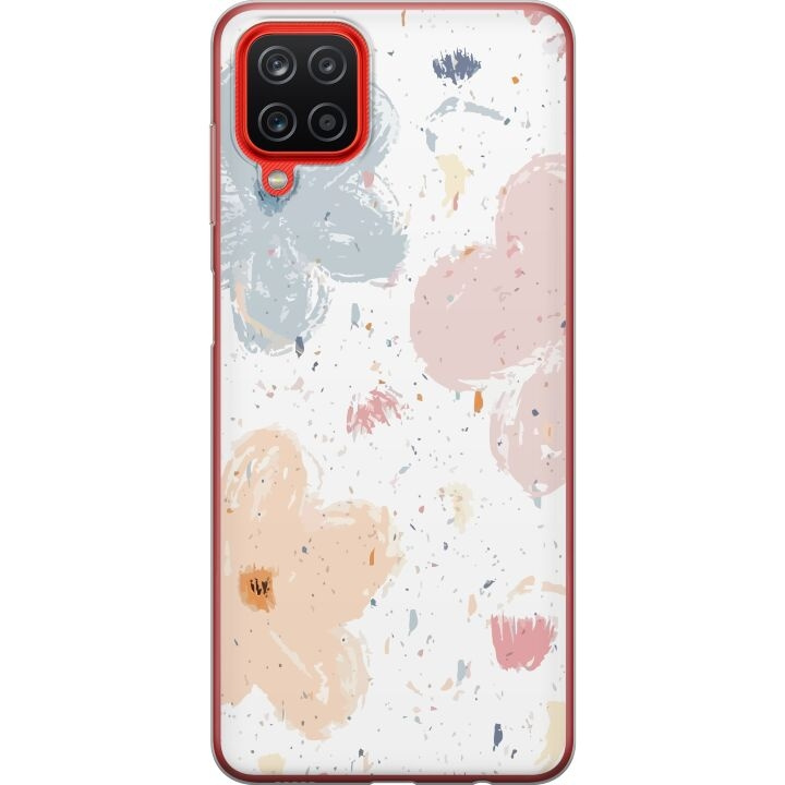 Mobilskal till Samsung Galaxy A12 med Blommor motiv i gruppen SMARTPHONE & SURFPLATTOR / Mobilskydd / Samsung hos TP E-commerce Nordic AB (A58619)