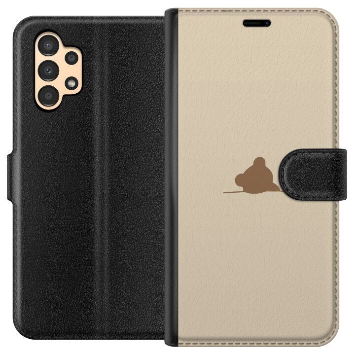 Plånboksfodral till Samsung Galaxy A13 med Nalle motiv i gruppen SMARTPHONE & SURFPLATTOR / Mobilskydd / Samsung hos TP E-commerce Nordic AB (A58654)