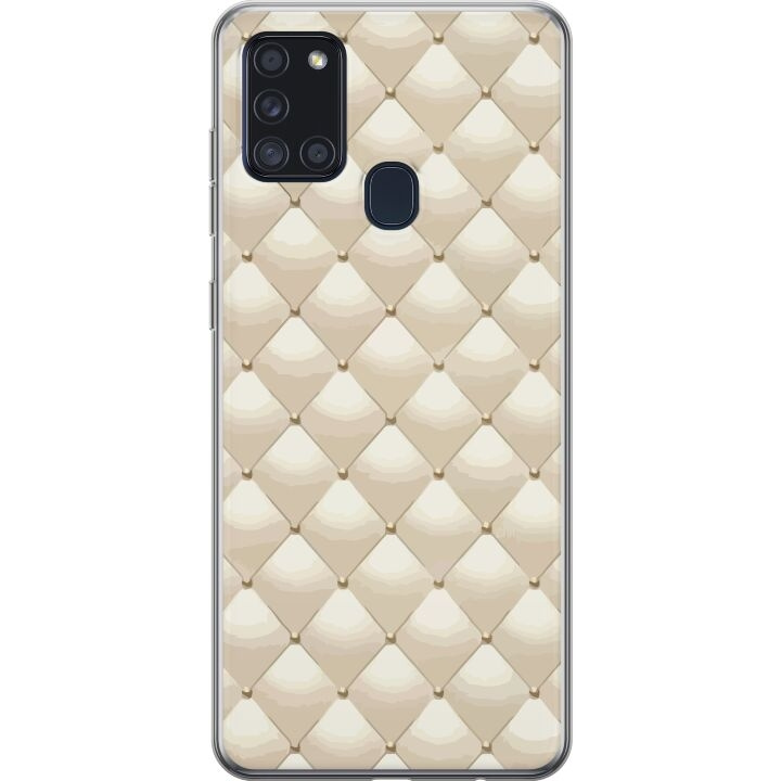 Mobilskal till Samsung Galaxy A21s med Guldglans motiv i gruppen SMARTPHONE & SURFPLATTOR / Mobilskydd / Samsung hos TP E-commerce Nordic AB (A58957)