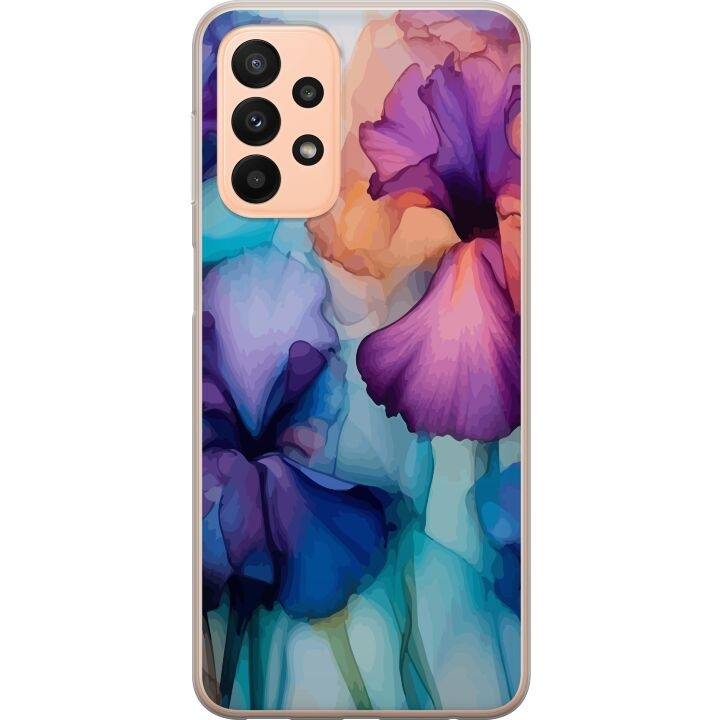 Mobilskal till Samsung Galaxy A23 med Magiska blommor motiv i gruppen SMARTPHONE & SURFPLATTOR / Mobilskydd / Samsung hos TP E-commerce Nordic AB (A59042)