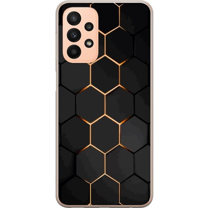Mobilskal till Samsung Galaxy A23 5G med Lyxigt Mönster motiv i gruppen SMARTPHONE & SURFPLATTOR / Mobilskydd / Samsung hos TP E-commerce Nordic AB (A59091)