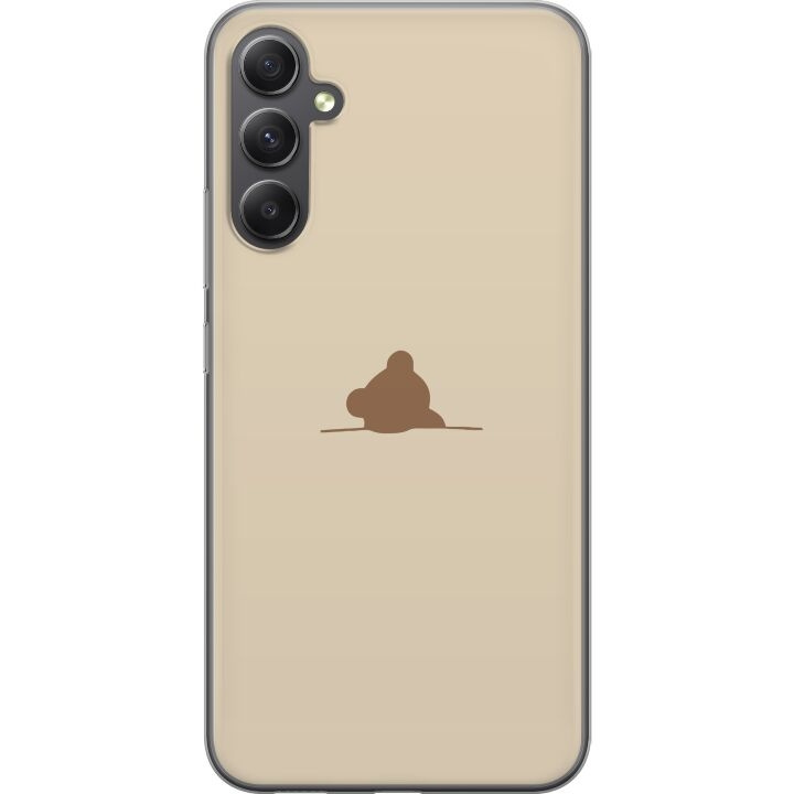 Mobilskal till Samsung Galaxy A24 4G med Nalle motiv i gruppen SMARTPHONE & SURFPLATTOR / Mobilskydd / Samsung hos TP E-commerce Nordic AB (A59140)