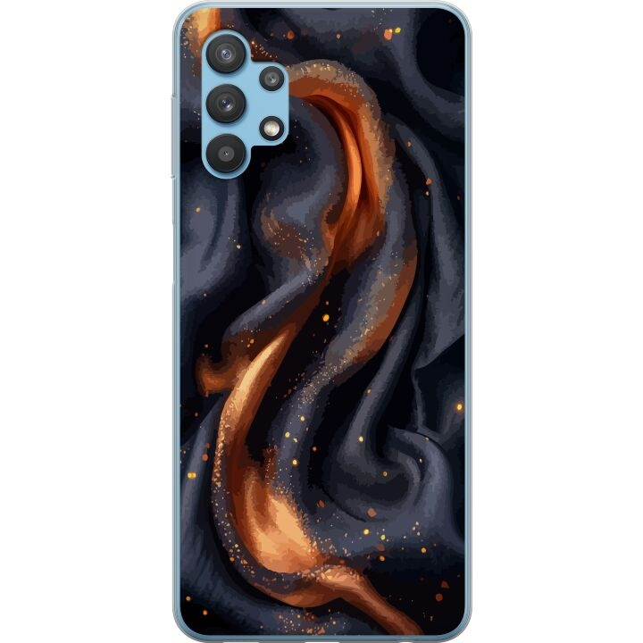 Mobilskal till Samsung Galaxy A32 5G med Eldigt silke motiv i gruppen SMARTPHONE & SURFPLATTOR / Mobilskydd / Samsung hos TP E-commerce Nordic AB (A59229)