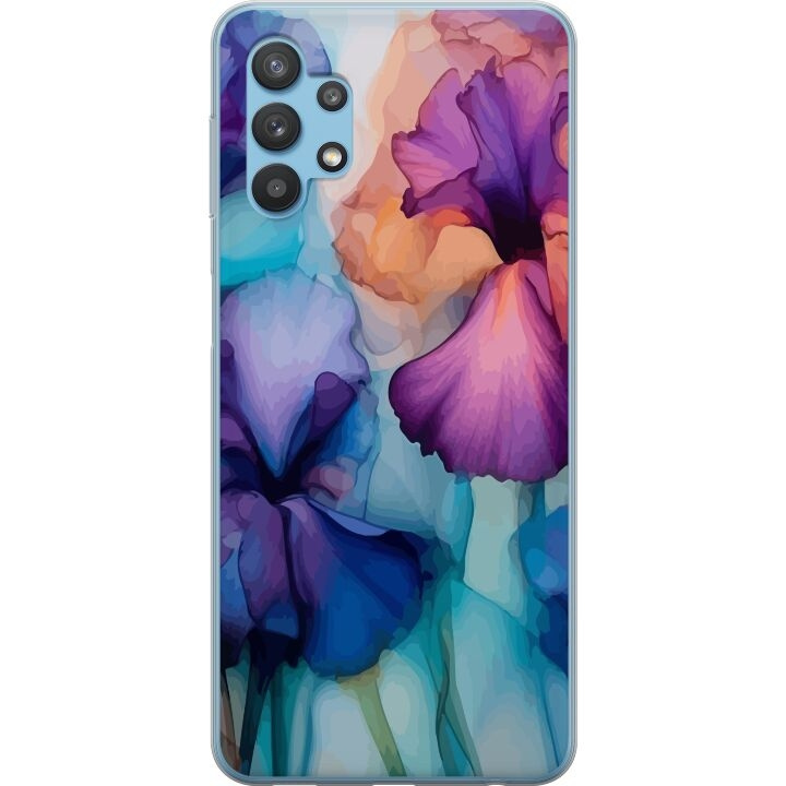 Mobilskal till Samsung Galaxy A32 5G med Magiska blommor motiv i gruppen SMARTPHONE & SURFPLATTOR / Mobilskydd / Samsung hos TP E-commerce Nordic AB (A59231)