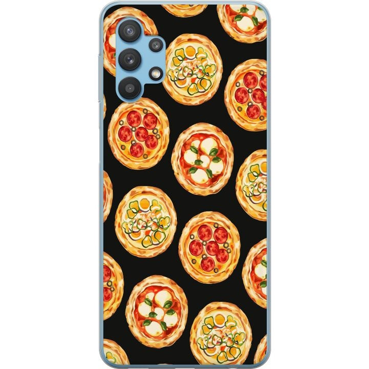 Mobilskal till Samsung Galaxy A32 5G med Pizza motiv i gruppen SMARTPHONE & SURFPLATTOR / Mobilskydd / Samsung hos TP E-commerce Nordic AB (A59241)