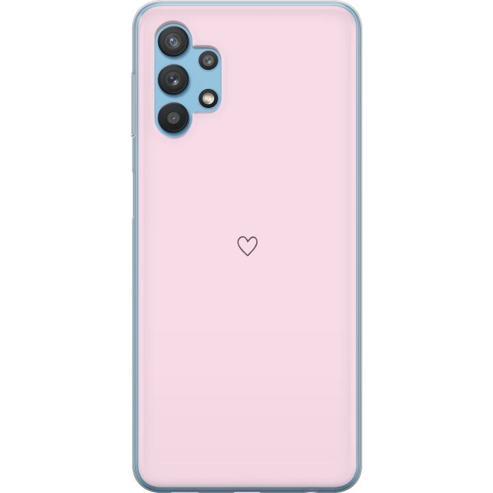 Mobilskal till Samsung Galaxy A32 5G med Hjärta motiv i gruppen SMARTPHONE & SURFPLATTOR / Mobilskydd / Samsung hos TP E-commerce Nordic AB (A59247)