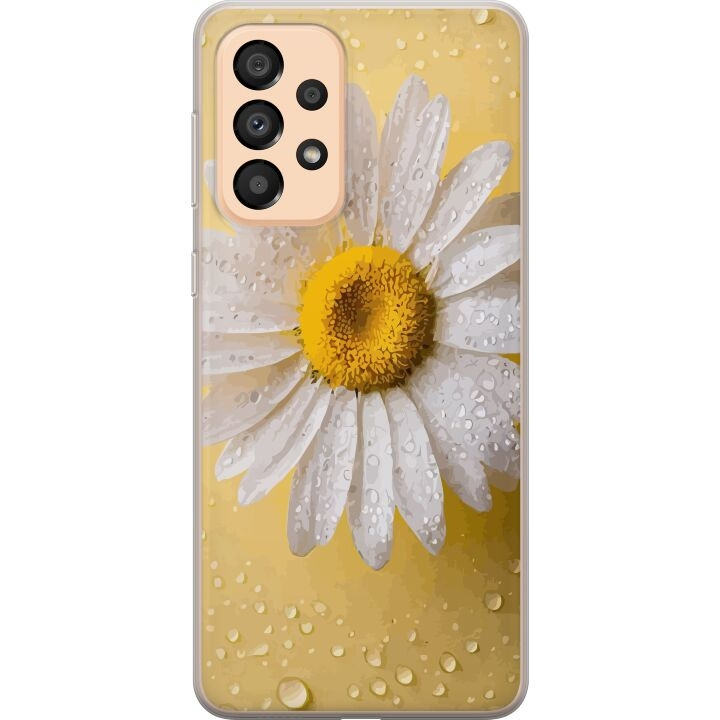 Mobilskal till Samsung Galaxy A33 5G med Porslinsblomma motiv i gruppen SMARTPHONE & SURFPLATTOR / Mobilskydd / Samsung hos TP E-commerce Nordic AB (A59282)
