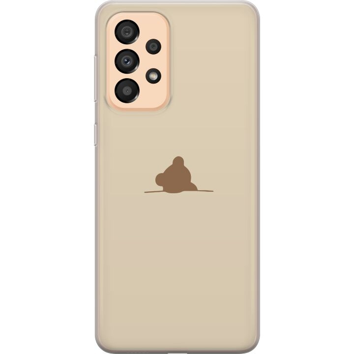 Mobilskal till Samsung Galaxy A33 5G med Nalle motiv i gruppen SMARTPHONE & SURFPLATTOR / Mobilskydd / Samsung hos TP E-commerce Nordic AB (A59302)