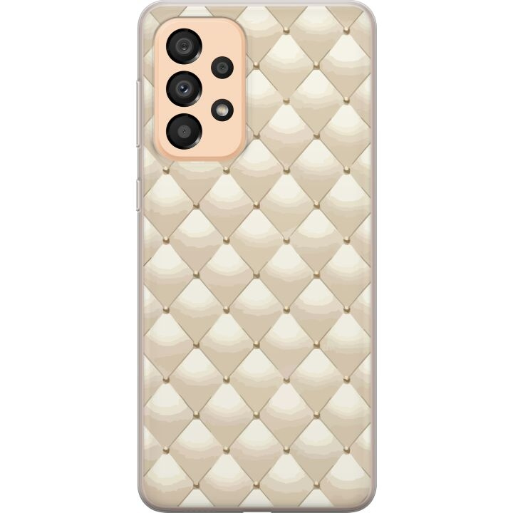 Mobilskal till Samsung Galaxy A33 5G med Guldglans motiv i gruppen SMARTPHONE & SURFPLATTOR / Mobilskydd / Samsung hos TP E-commerce Nordic AB (A59308)