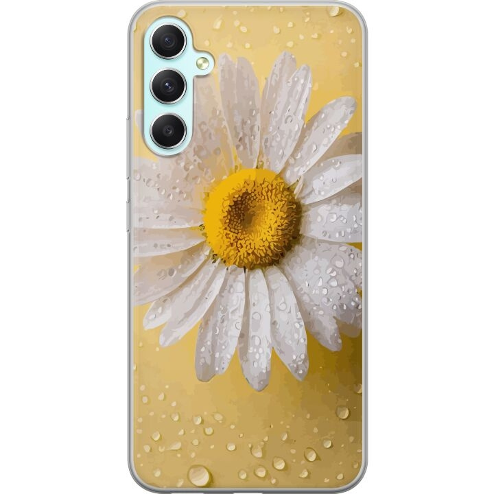 Mobilskal till Samsung Galaxy A34 med Porslinsblomma motiv i gruppen SMARTPHONE & SURFPLATTOR / Mobilskydd / Samsung hos TP E-commerce Nordic AB (A59336)
