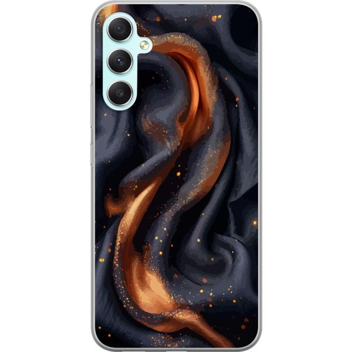 Mobilskal till Samsung Galaxy A34 med Eldigt silke motiv i gruppen SMARTPHONE & SURFPLATTOR / Mobilskydd / Samsung hos TP E-commerce Nordic AB (A59337)