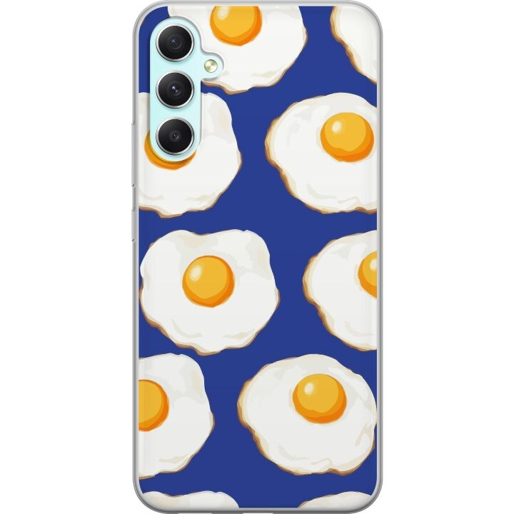 Mobilskal till Samsung Galaxy A34 med Stekta ägg motiv i gruppen SMARTPHONE & SURFPLATTOR / Mobilskydd / Samsung hos TP E-commerce Nordic AB (A59342)