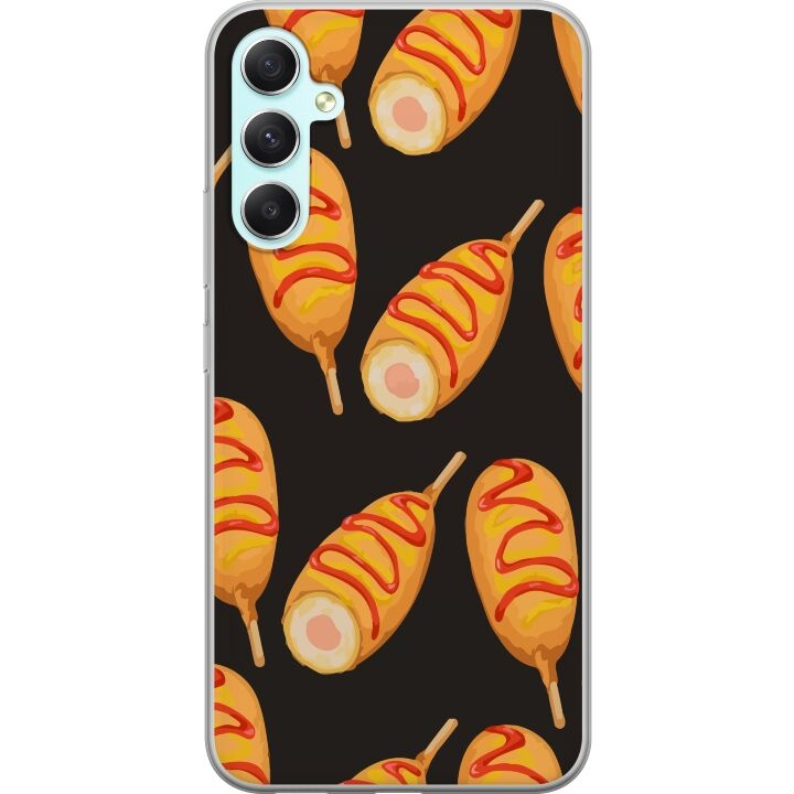 Mobilskal till Samsung Galaxy A34 med Kycklingklubba motiv i gruppen SMARTPHONE & SURFPLATTOR / Mobilskydd / Samsung hos TP E-commerce Nordic AB (A59345)