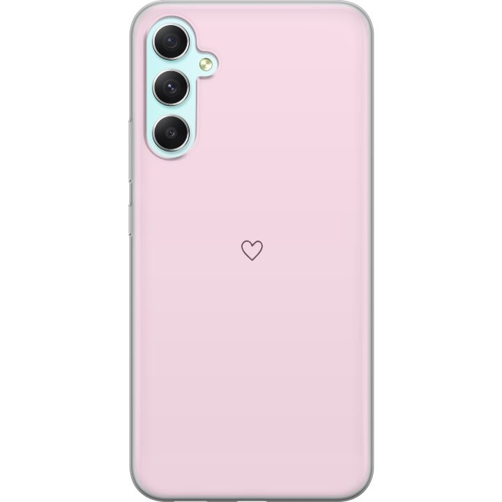 Mobilskal till Samsung Galaxy A34 med Hjärta motiv i gruppen SMARTPHONE & SURFPLATTOR / Mobilskydd / Samsung hos TP E-commerce Nordic AB (A59355)