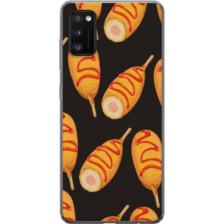 Mobilskal till Samsung Galaxy A41 med Kycklingklubba motiv i gruppen SMARTPHONE & SURFPLATTOR / Mobilskydd / Samsung hos TP E-commerce Nordic AB (A59534)