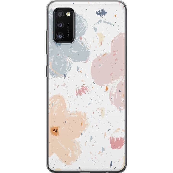 Mobilskal till Samsung Galaxy A41 med Blommor motiv i gruppen SMARTPHONE & SURFPLATTOR / Mobilskydd / Samsung hos TP E-commerce Nordic AB (A59537)