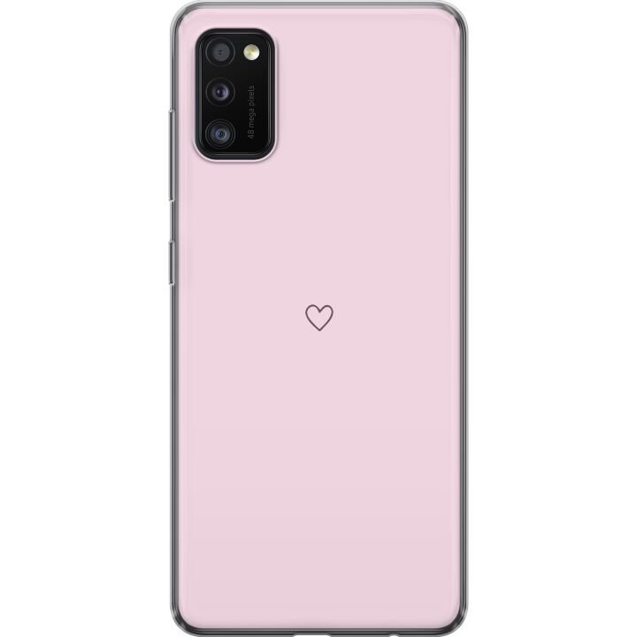 Mobilskal till Samsung Galaxy A41 med Hjärta motiv i gruppen SMARTPHONE & SURFPLATTOR / Mobilskydd / Samsung hos TP E-commerce Nordic AB (A59544)