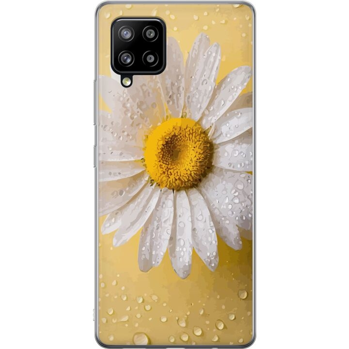 Mobilskal till Samsung Galaxy A42 5G med Porslinsblomma motiv i gruppen SMARTPHONE & SURFPLATTOR / Mobilskydd / Samsung hos TP E-commerce Nordic AB (A59579)