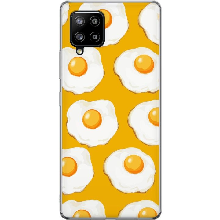 Mobilskal till Samsung Galaxy A42 5G med Stekt ägg motiv i gruppen SMARTPHONE & SURFPLATTOR / Mobilskydd / Samsung hos TP E-commerce Nordic AB (A59581)