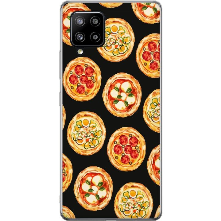 Mobilskal till Samsung Galaxy A42 5G med Pizza motiv i gruppen SMARTPHONE & SURFPLATTOR / Mobilskydd / Samsung hos TP E-commerce Nordic AB (A59592)