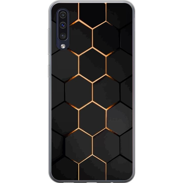Mobilskal till Samsung Galaxy A50 med Lyxigt Mönster motiv i gruppen SMARTPHONE & SURFPLATTOR / Mobilskydd / Samsung hos TP E-commerce Nordic AB (A59658)