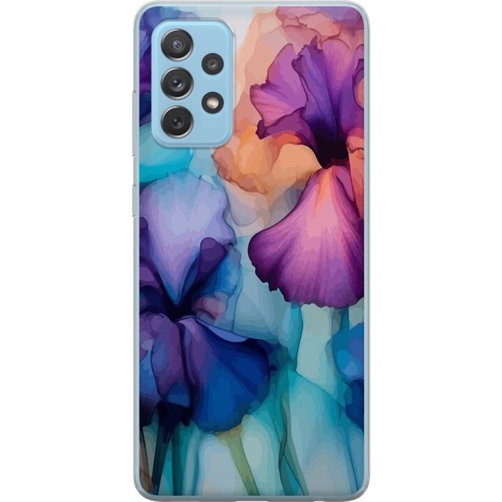 Mobilskal till Samsung Galaxy A52 5G med Magiska blommor motiv i gruppen SMARTPHONE & SURFPLATTOR / Mobilskydd / Samsung hos TP E-commerce Nordic AB (A59744)