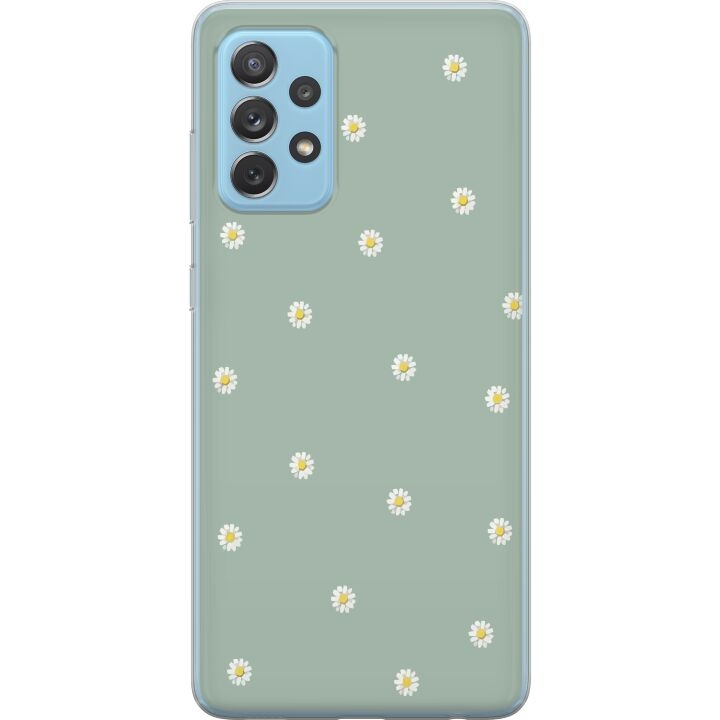 Mobilskal till Samsung Galaxy A52 5G med Prästkragar motiv i gruppen SMARTPHONE & SURFPLATTOR / Mobilskydd / Samsung hos TP E-commerce Nordic AB (A59745)
