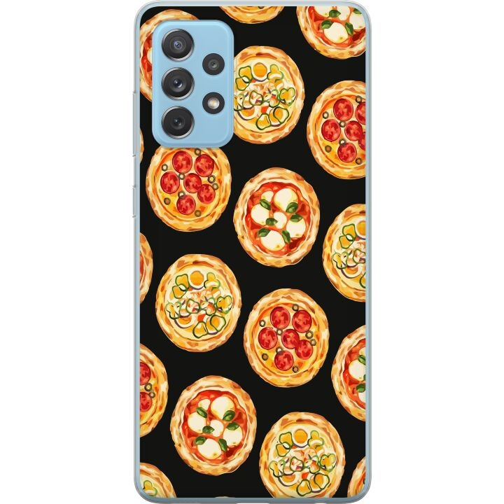 Mobilskal till Samsung Galaxy A52 5G med Pizza motiv i gruppen SMARTPHONE & SURFPLATTOR / Mobilskydd / Samsung hos TP E-commerce Nordic AB (A59754)