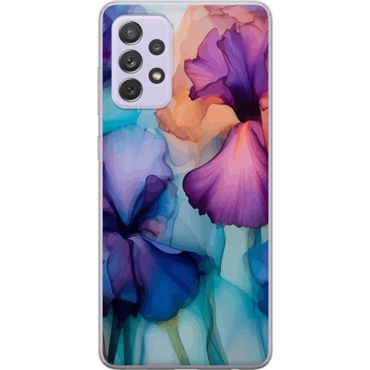 Mobilskal till Samsung Galaxy A52s 5G med Magiska blommor motiv i gruppen SMARTPHONE & SURFPLATTOR / Mobilskydd / Samsung hos TP E-commerce Nordic AB (A59798)