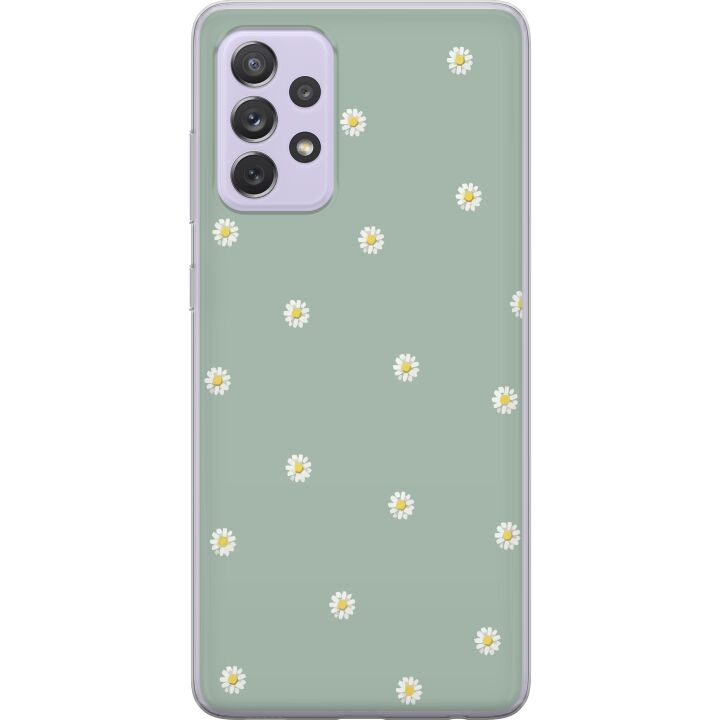 Mobilskal till Samsung Galaxy A52s 5G med Prästkragar motiv i gruppen SMARTPHONE & SURFPLATTOR / Mobilskydd / Samsung hos TP E-commerce Nordic AB (A59799)