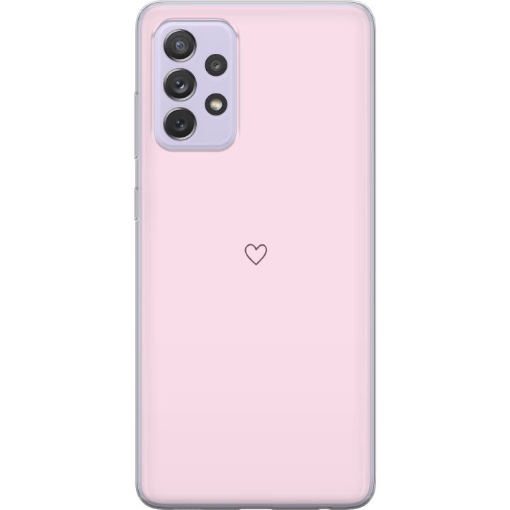 Mobilskal till Samsung Galaxy A52s 5G med Hjärta motiv i gruppen SMARTPHONE & SURFPLATTOR / Mobilskydd / Samsung hos TP E-commerce Nordic AB (A59814)