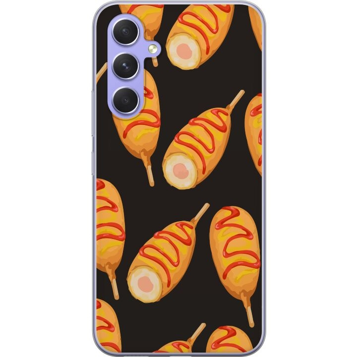 Mobilskal till Samsung Galaxy A54 med Kycklingklubba motiv i gruppen SMARTPHONE & SURFPLATTOR / Mobilskydd / Samsung hos TP E-commerce Nordic AB (A59912)