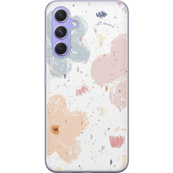 Mobilskal till Samsung Galaxy A54 med Blommor motiv i gruppen SMARTPHONE & SURFPLATTOR / Mobilskydd / Samsung hos TP E-commerce Nordic AB (A59915)