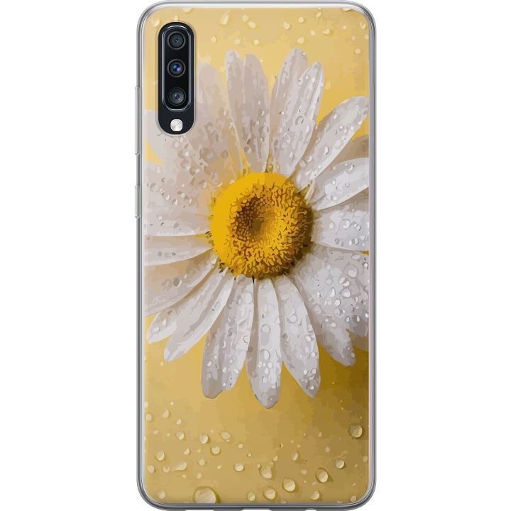 Mobilskal till Samsung Galaxy A70 med Porslinsblomma motiv i gruppen SMARTPHONE & SURFPLATTOR / Mobilskydd / Samsung hos TP E-commerce Nordic AB (A60011)