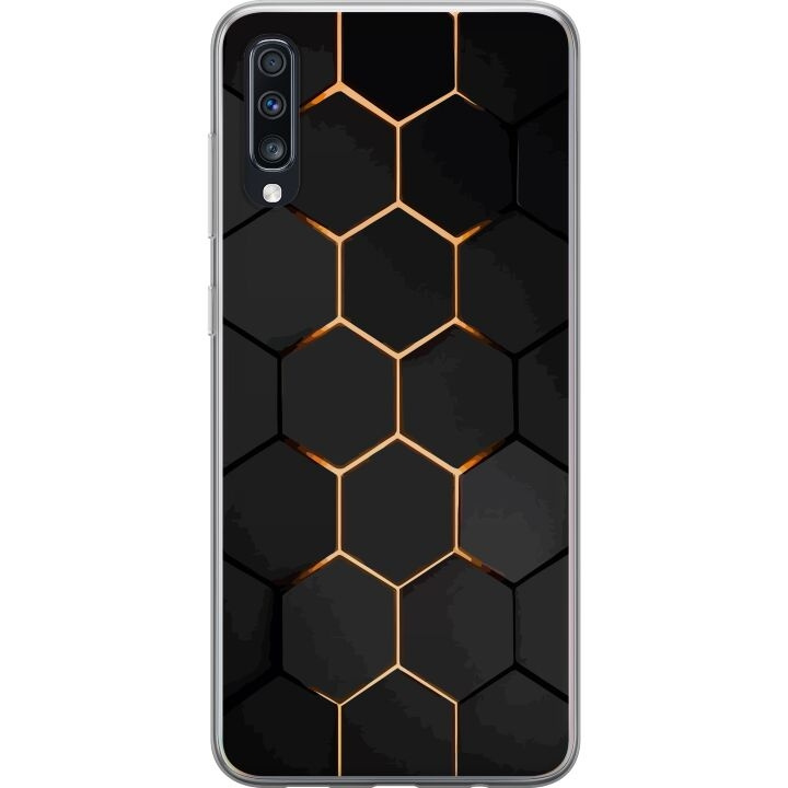 Mobilskal till Samsung Galaxy A70 med Lyxigt Mönster motiv i gruppen SMARTPHONE & SURFPLATTOR / Mobilskydd / Samsung hos TP E-commerce Nordic AB (A60036)