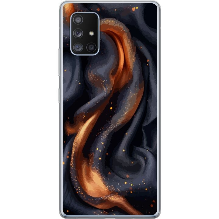 Mobilskal till Samsung Galaxy A71 5G med Eldigt silke motiv i gruppen SMARTPHONE & SURFPLATTOR / Mobilskydd / Samsung hos TP E-commerce Nordic AB (A60093)