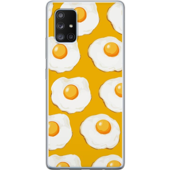 Mobilskal till Samsung Galaxy A71 5G med Stekt ägg motiv i gruppen SMARTPHONE & SURFPLATTOR / Mobilskydd / Samsung hos TP E-commerce Nordic AB (A60094)