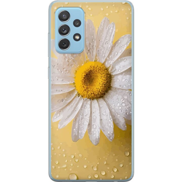 Mobilskal till Samsung Galaxy A72 5G med Porslinsblomma motiv i gruppen SMARTPHONE & SURFPLATTOR / Mobilskydd / Samsung hos TP E-commerce Nordic AB (A60146)