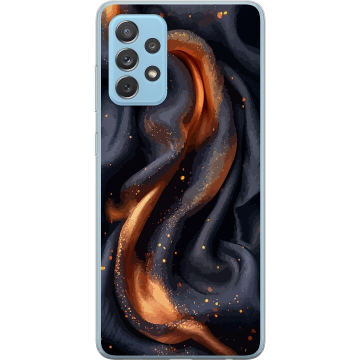 Mobilskal till Samsung Galaxy A72 5G med Eldigt silke motiv i gruppen SMARTPHONE & SURFPLATTOR / Mobilskydd / Samsung hos TP E-commerce Nordic AB (A60147)