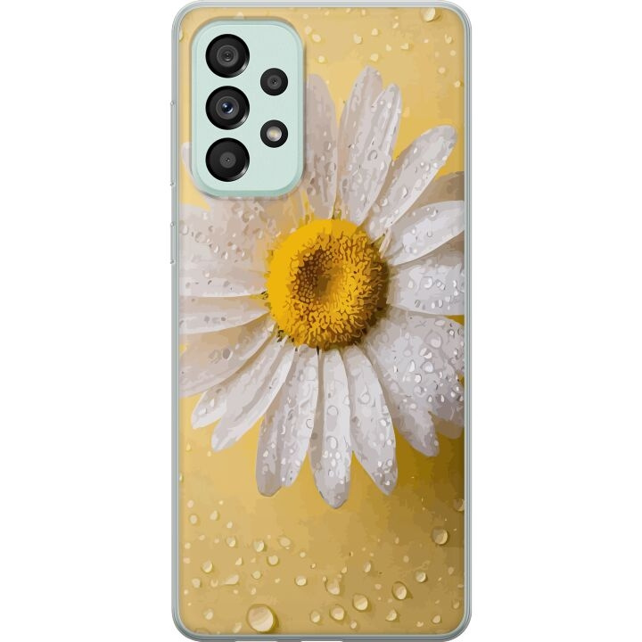Mobilskal till Samsung Galaxy A73 5G med Porslinsblomma motiv i gruppen SMARTPHONE & SURFPLATTOR / Mobilskydd / Samsung hos TP E-commerce Nordic AB (A60173)
