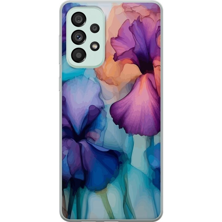 Mobilskal till Samsung Galaxy A73 5G med Magiska blommor motiv i gruppen SMARTPHONE & SURFPLATTOR / Mobilskydd / Samsung hos TP E-commerce Nordic AB (A60176)
