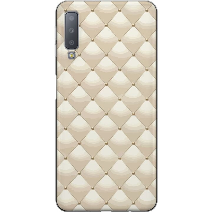 Mobilskal till Samsung Galaxy A7 (2018) med Guldglans motiv i gruppen SMARTPHONE & SURFPLATTOR / Mobilskydd / Samsung hos TP E-commerce Nordic AB (A60226)