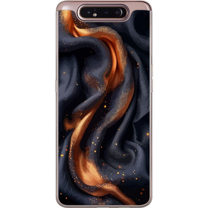 Mobilskal till Samsung Galaxy A80 med Eldigt silke motiv i gruppen SMARTPHONE & SURFPLATTOR / Mobilskydd / Samsung hos TP E-commerce Nordic AB (A60228)