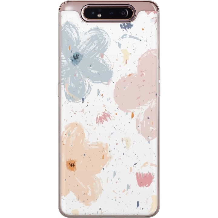 Mobilskal till Samsung Galaxy A80 med Blommor motiv i gruppen SMARTPHONE & SURFPLATTOR / Mobilskydd / Samsung hos TP E-commerce Nordic AB (A60239)