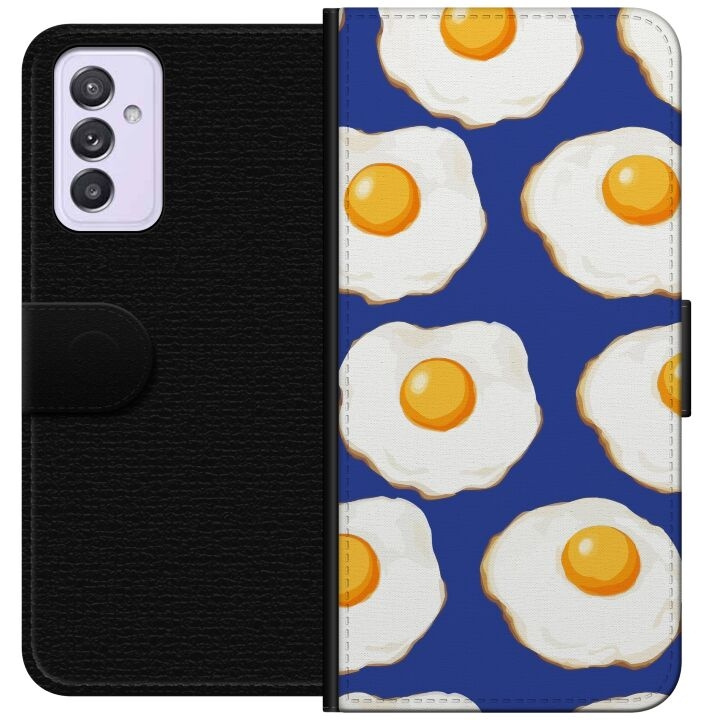 Plånboksfodral till Samsung Galaxy A82 5G med Stekta ägg motiv i gruppen SMARTPHONE & SURFPLATTOR / Mobilskydd / Samsung hos TP E-commerce Nordic AB (A60260)